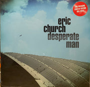 Eric Church : Desperate Man (LP, Album, Ltd, RE, Red)