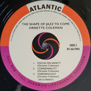 Ornette Coleman : The Shape Of Jazz To Come (LP, Album, Mono, Club, RE, 180)