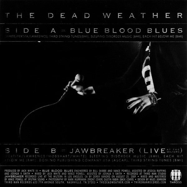 The Dead Weather : Blue Blood Blues (7", Single)