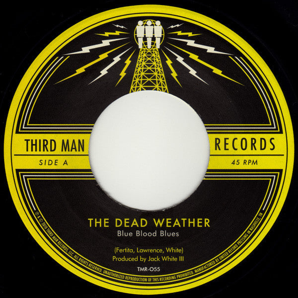 The Dead Weather : Blue Blood Blues (7", Single)