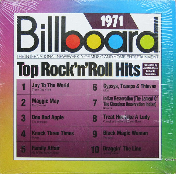 Various : Billboard Top Rock'N'Roll Hits - 1971 (LP, Comp)