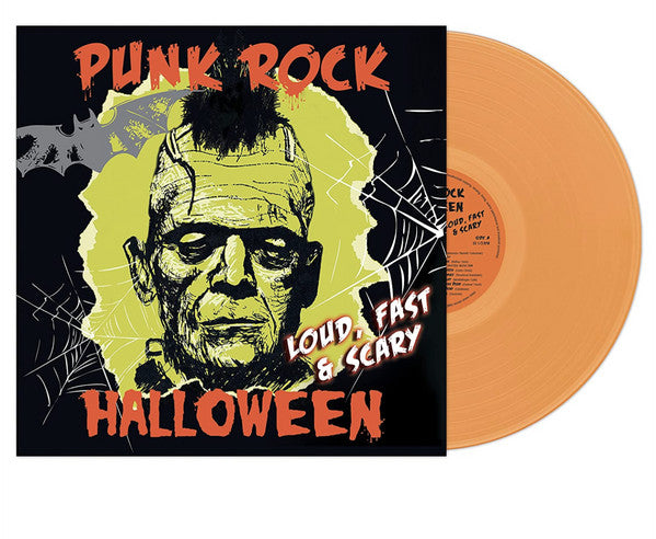 Various : Punk Rock Halloween: Loud, Fast & Scary (LP, Comp, Ltd, RE, Ora)