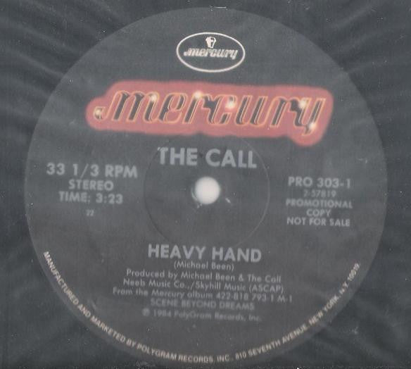 The Call : Heavy Hand (12", Promo)