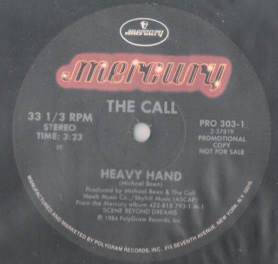 The Call : Heavy Hand (12", Promo)