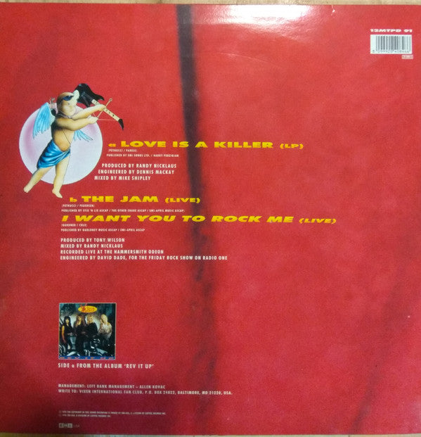 Vixen (2) : Love Is A Killer (12", Pic)
