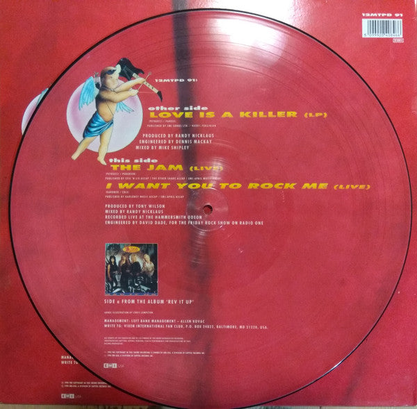 Vixen (2) : Love Is A Killer (12", Pic)