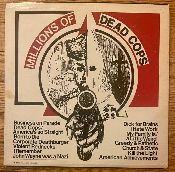 MDC (2) : Millions Of Dead Cops (LP, Album, RE)