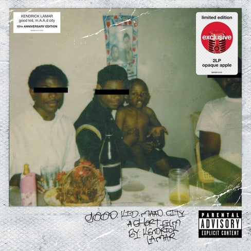Kendrick Lamar : Good Kid, M.A.A.D City (2xLP, Album, Ltd, RE, Red)