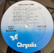Pat Benatar : Precious Time (LP, Album, PRC)