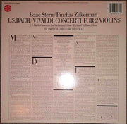 J.S. Bach* / Vivaldi* / Stern* & Zukerman* With St. Paul Chamber Orchestra* : Concerti For 2 Violins (LP, Album, RP, Car)