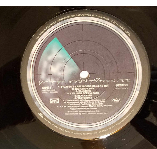 Wings (2) : Wings Over America (3xLP, Album, 4 L)