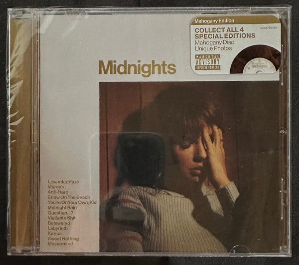 Taylor Swift : Midnights (CD, Album, S/Edition, Mah)