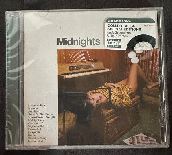 Taylor Swift : Midnights (CD, Album, S/Edition, Jad)