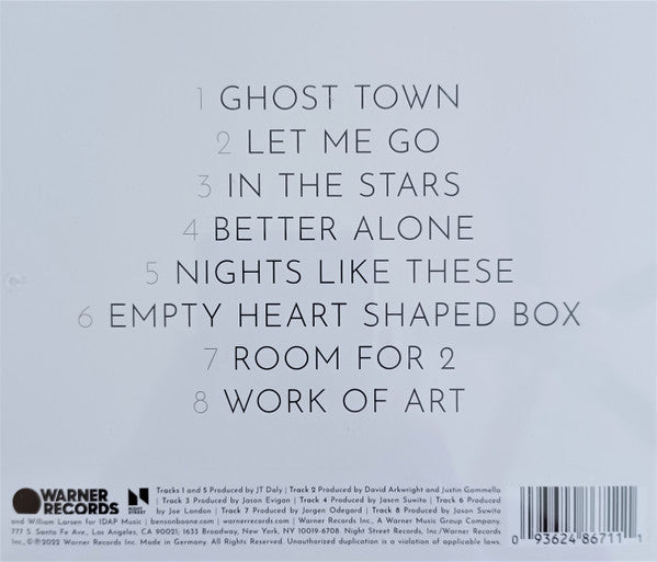 Benson Boone : Walk Me Home... (CD, EP)