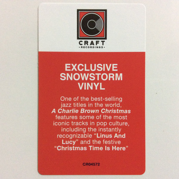 Vince Guaraldi Trio : A Charlie Brown Christmas (LP, Album, Ltd, RE, Sno)