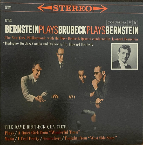 The Dave Brubeck Quartet : Bernstein Plays Brubeck Plays Bernstein (LP, Bri)