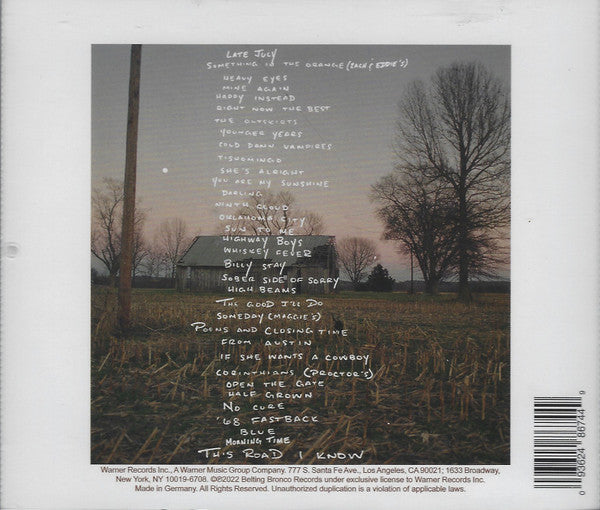 Zach Bryan : American Heartbreak (2xCD, Album)