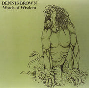 the album cover for Dennis Brown - Words of Wisdom