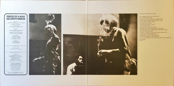 Gil Scott-Heron : Pieces Of A Man (2x12", Album, RE, RM, 180)