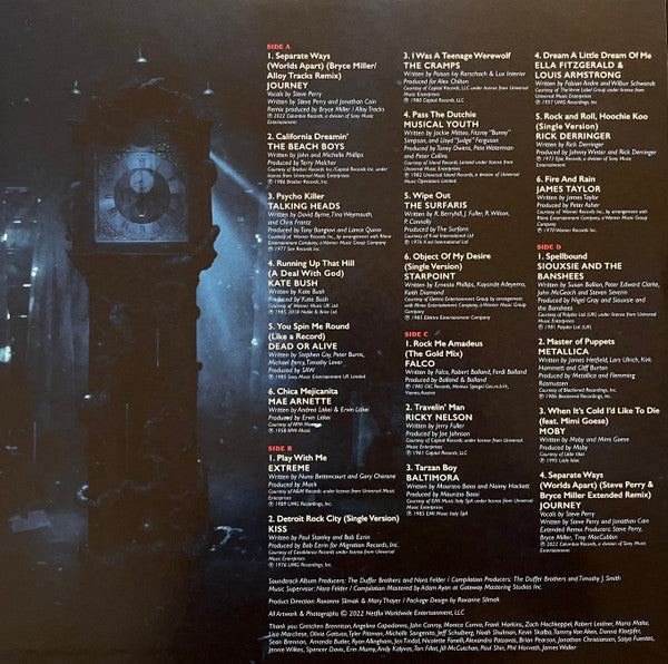 Various : Stranger Things 4 (Soundtrack From The Netflix Series) (2xLP, Comp, Ltd, Red)