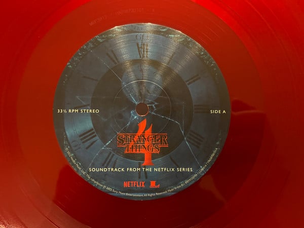 Various : Stranger Things 4 (Soundtrack From The Netflix Series) (2xLP, Comp, Ltd, Red)