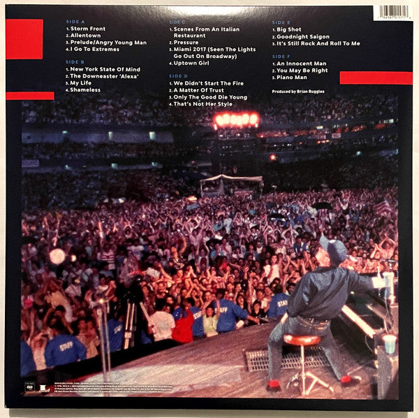 Billy Joel : Live at Yankee Stadium June 22 & 23, 1990 (3xLP, Album, RM, Tri)