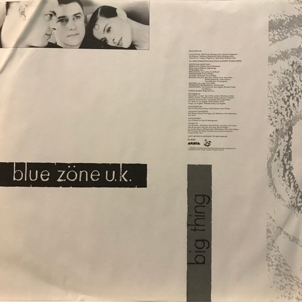 Blue Zöne U. K.* : Big Thing (LP)