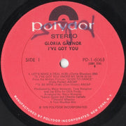 Gloria Gaynor : I've Got You (LP, Album, P/Mixed, All)