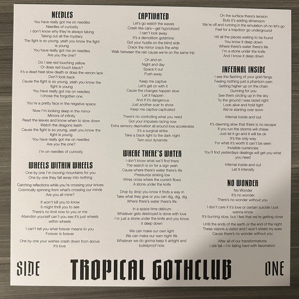 Tropical Gothclub : Tropical Gothclub (LP, Album)