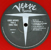 Louis* : Louis Wishes You A Cool Yule (LP, Comp, Red)
