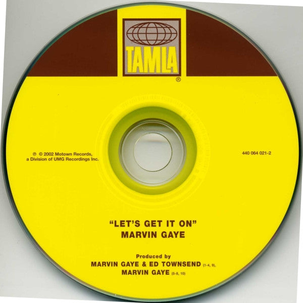 Marvin Gaye : Let's Get It On (CD, Album, RE, UML)