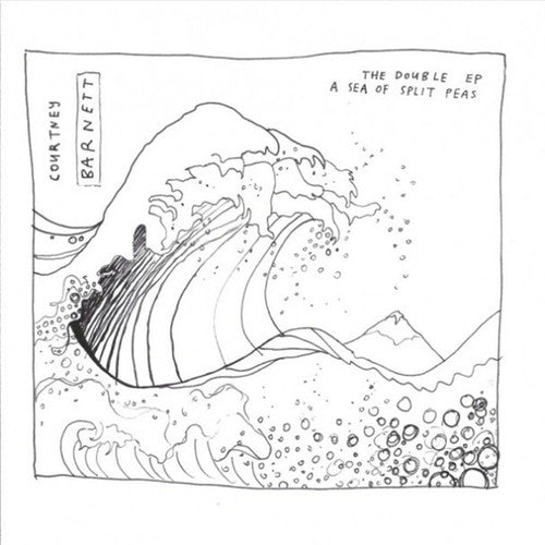 the album cover for Courtney Barnett - Double EP: A Sea of Split Peas [Vinyl]