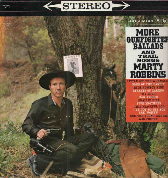 Marty Robbins : More Gunfighter Ballads And Trail Songs (LP, Album, RE)