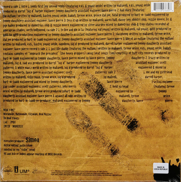 Makaveli : The Don Killuminati (The 7 Day Theory) (2xLP, Album, RE)