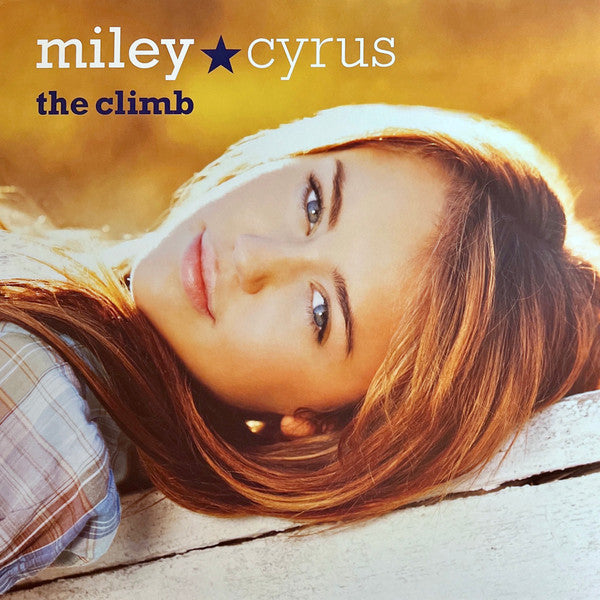 Miley Cyrus : The Climb (12", Single, Ltd, Blu)