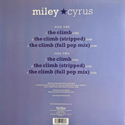 Miley Cyrus : The Climb (12", Single, Ltd, Blu)