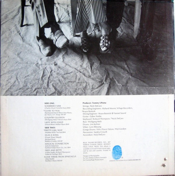 Gabor Szabo : Magical Connection (LP, Album, Los)