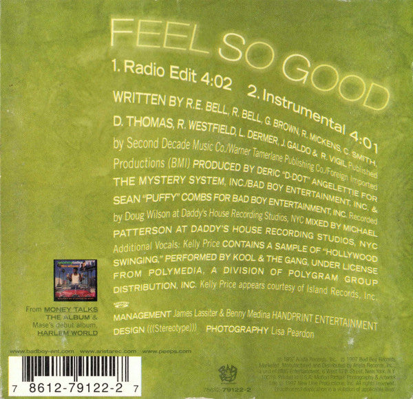 Mase : Feel So Good (CD, Single, All)