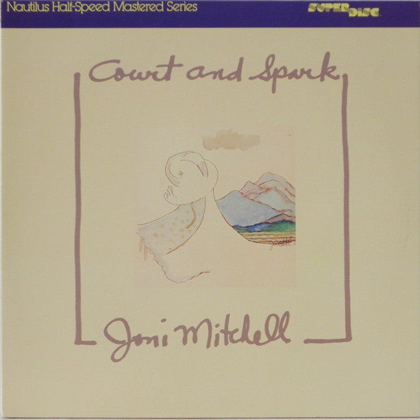 Joni Mitchell : Court And Spark (LP, Album, RE, RM, Hal)