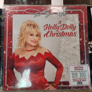 Dolly Parton : A Holly Dolly Christmas (LP, Album, Red)