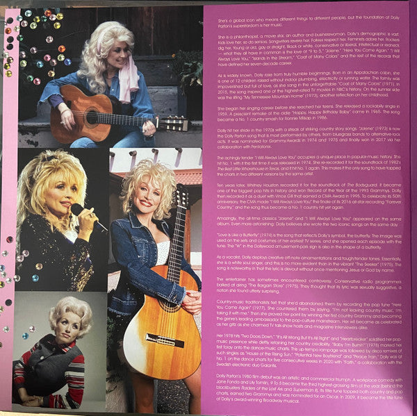 Dolly Parton : Diamonds & Rhinestones - The Greatest Hits Collection (2xLP, Comp, Ltd, Hot)