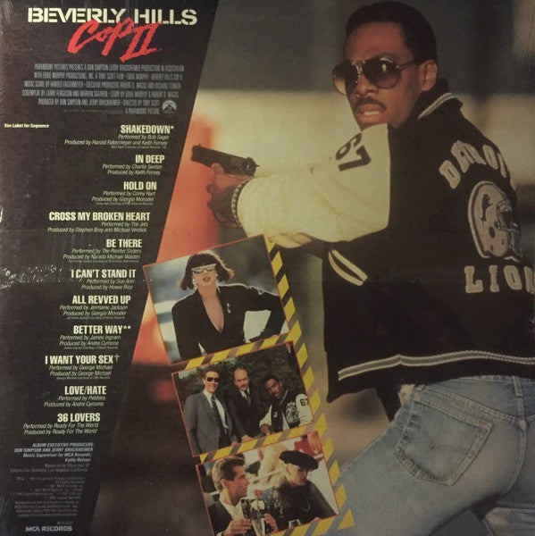 Various : Beverly Hills Cop II (The Motion Picture Soundtrack Album) (LP, Album, All)
