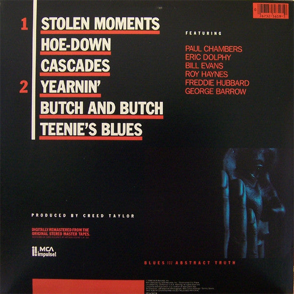 Oliver Nelson : Blues And The Abstract Truth (LP, Album, RE, RM)