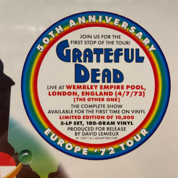 Grateful Dead* : Wembley Empire Pool, London, England 4/7/72 (5xLP, 180 + Box, Album, RSD, Ltd, RE)