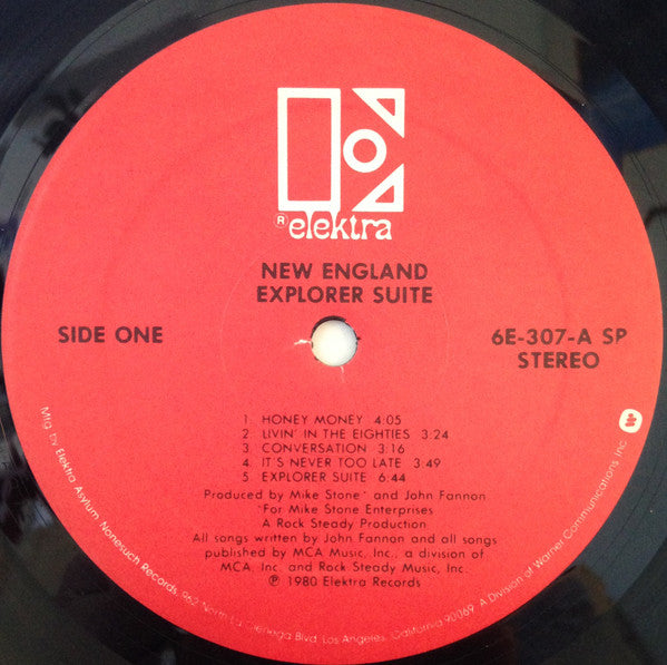 New England : Explorer Suite (LP, Album)