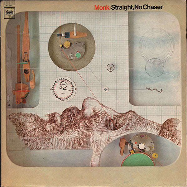Monk* : Straight, No Chaser (LP, Album, Mono)