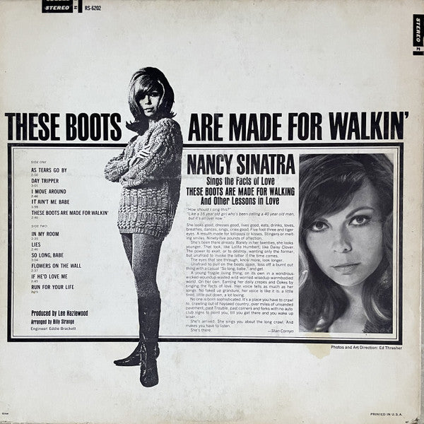 Nancy Sinatra : Boots (LP, Album)