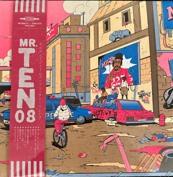 Boldy James & Futurewave (2) : Mr.Ten08 (2xLP, Album, Ltd, Pin)