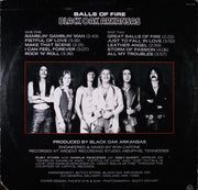 Black Oak Arkansas : Balls Of Fire (LP, Album, Pin)