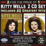 the album cover for Kitty Wells - 40 Greatest Hits